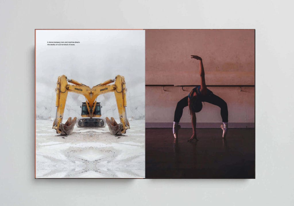 Showcase book photography & conceptual imagery