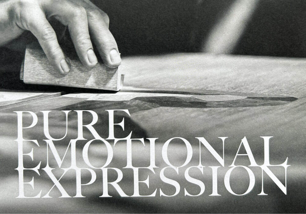 Showcase book copywriting & tone of voice