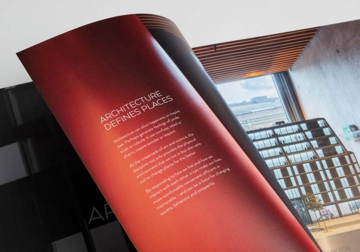 Luxury custom showcase books
